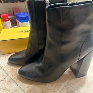 Vince Camuto Black Heeled Boots